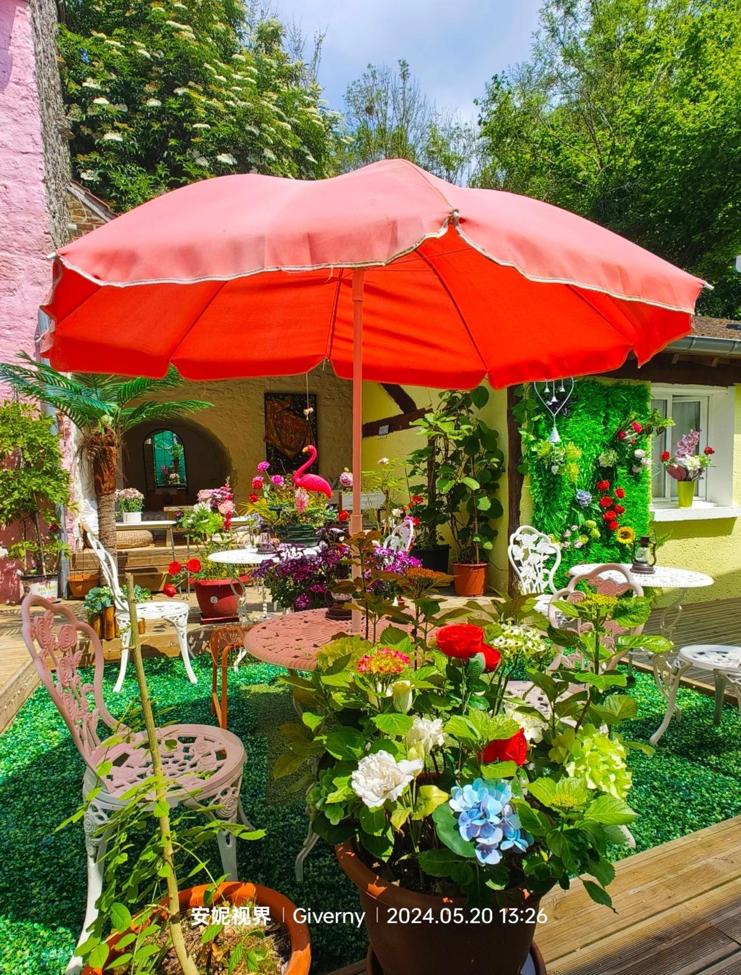 Bed and Breakfast Le Coin Des Artistes Giverny Exterior foto